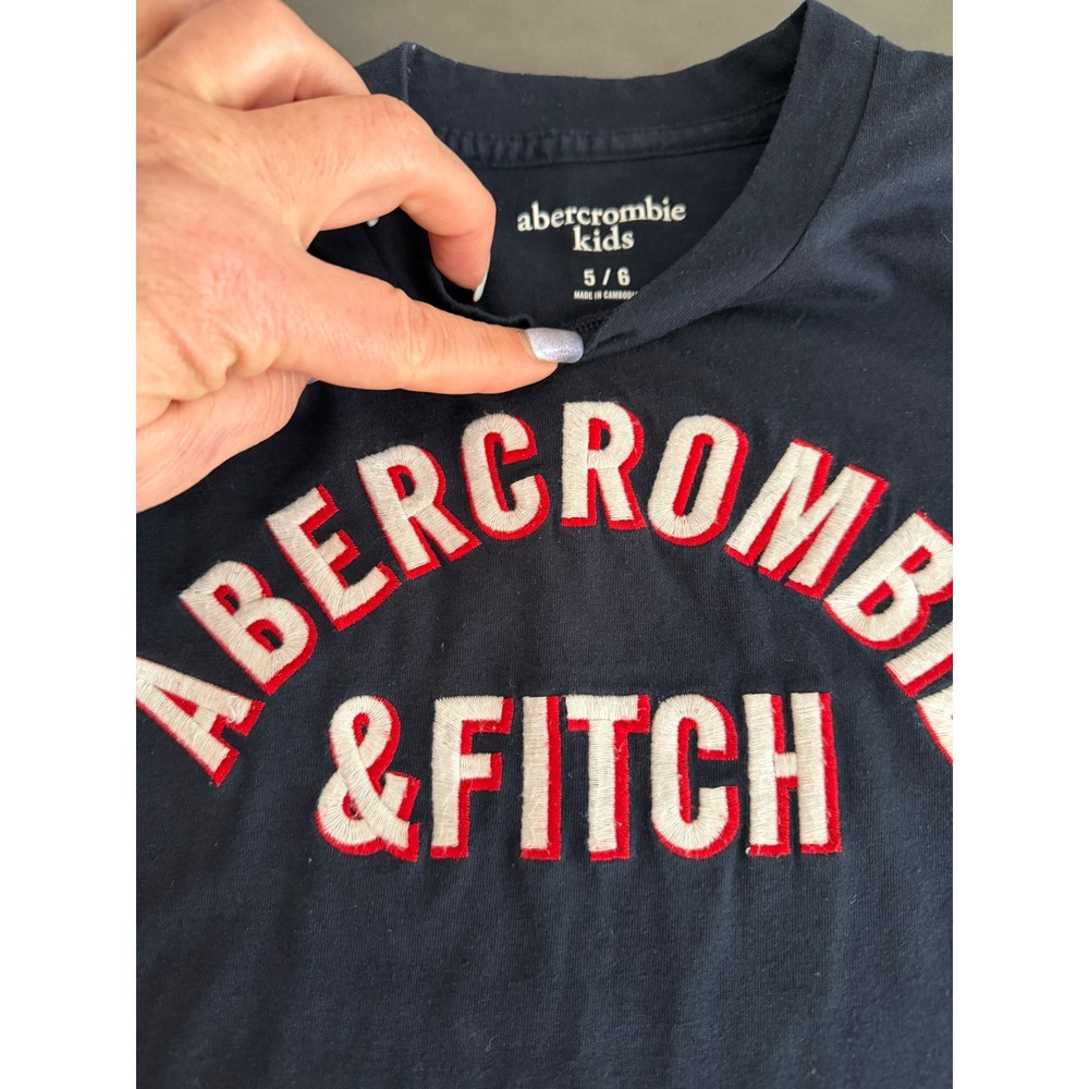 Abercrombie Kids Lot of 5 Boys TShirts Size 5/6 Camo Blue Set - Picture 7 of 8